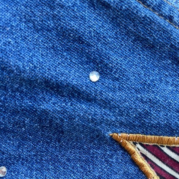 Quacker Factory Denim Angel buttondown vest - Picture 8 of 10